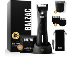 BALZAC™ Trimmer 2.0 - Bodygroomer Mannen - Waterdicht - Body Trimmer Heren - Manscaped - Schaamhaar Trimmer Mannen - Incl. E-Book en Extra Blade