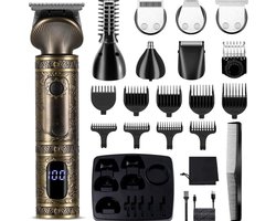 Bodygroomer Mannen - Body trimmer Heren - Body Shaver Mannen - Lichaam Groomer - 7 in 1 - Werkt op batterijen