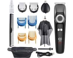 Bodygroomer Mannen - Body trimmer Heren - Body Shaver Mannen - Lichaam Groomer - Trimmer voor heren Verzorgingssets, waterdicht - Zwart