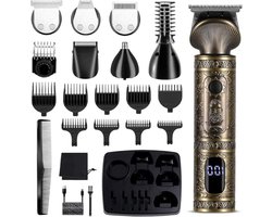 Bodygroomer mannen, Hair Trimmer Set Professionele Hair Trimmer Mannen Precisie Trimmer Baard Trimmer Shaver Mannen T-vormige Trimmer Neus Hair Trimmer Body Hair Trimmer 7 in 1