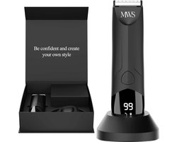 Bodygroomer Mannen Platinum - Body Trimmer Heren - Shaver voor Schaamstreek & Lichaam - Skinsafe