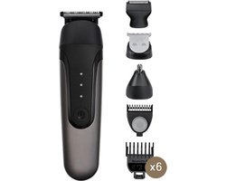 Dailysuppliess Bodygroomer Mannen - Scheerapparaat - Baardtrimmer - Body Trimmer Heren - Zwart met Donkerbruin