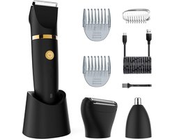 Dailysuppliess Bodygroomer Mannen - Scheerapparaat - Baardtrimmer - Body Trimmer Heren - Zwart