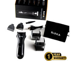 Elexa-Bodygroomer Mannen -Schaamhaar Trimmer Mannen - Body trimmer heren -Waterdicht - twee trimkoppen