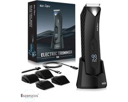 Eszenzics™ Bodygroomer Pro6 - Krachtige trimmer mannen - Snel en Veilig - LED verlichting - Waterdicht - Snel Oplaadbaar - Opzetstukken - Lichaam - Schaamhaar