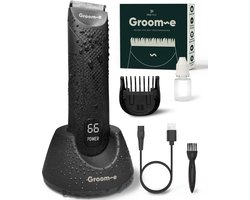 Groom-e Bodygroomer Mannen voor Schaamhaar & Schaamstreek - Lichaam Groomer - Scheerapparaat - Body Trimmer Heren