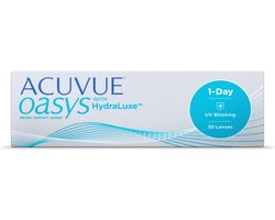 -0.50 - ACUVUE® OASYS 1-Day WITH HYDRALUXE - 30 pack - Daglenzen - BC 8.50 - Contactlenzen