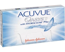 -0.75 - ACUVUE® OASYS with HYDRACLEAR® PLUS - 6 pack - Weeklenzen - BC 8.80 - Contactlenzen