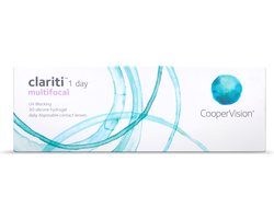 +0.75 - clariti® 1 day multifocal - Hoog - 30 pack - Daglenzen - BC 8.60 - Multifocale contactlenzen