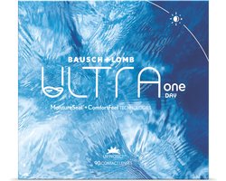 -1.00 - Bausch + Lomb ULTRA® ONE DAY - 90 pack - Daglenzen - BC 8.60 - Contactlenzen