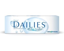 +1.00 - DAILIES® All Day Comfort - 30 pack - Daglenzen - BC 8.60 - Contactlenzen