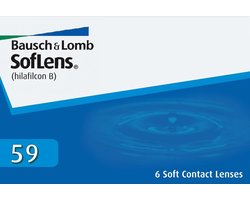 +1.00 - SofLens® 59 - 6 pack - Maandlenzen - BC 8.60 - Contactlenzen