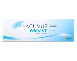 -11,50  - 1-DAY ACUVUE MOIST   -  30 pack  -  Daglenzen   -  Contactlenzen