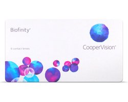 -1.25 - Biofinity® - 6 pack - Maandlenzen - BC 8.60 - Contactlenzen