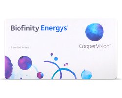 -1.25 - Biofinity Energys™ - 6 pack - Maandlenzen - BC 8.60 - Contactlenzen