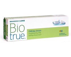 -1.25 - Biotrue® ONEday - 30 pack - Daglenzen - BC 8.60 - Contactlenzen