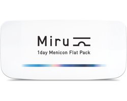 -1.25 - Miru 1day Menicon Flat Pack - 30 pack - Daglenzen - BC 8.60 - Contactlenzen