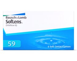 -1.25 - SofLens® 59 - 6 pack - Maandlenzen - BC 8.60 - Contactlenzen