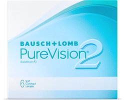 -1.50 - PureVision®2 - 6 pack - Maandlenzen - BC 8.60 - Contactlenzen