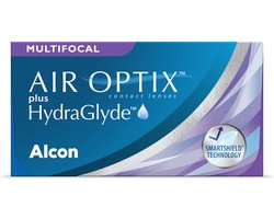 -1.75 - Air Optix® plus HydraGlyde® Multifocal - Hoog - 6 pack - Maandlenzen - BC 8.60 - Multifocale contactlenzen