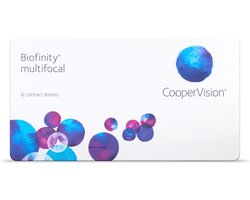 -2.00 - Biofinity® multifocal - +1.50 - N - 6 pack - Maandlenzen - BC 8.60 - Multifocale contactlenzen