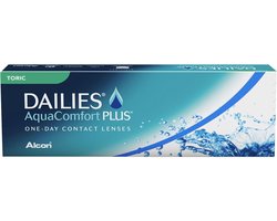 -6,50 Dailies AquaComfort Plus Toric (cil -1,25  as 20)  -  30 pack  -  Daglenzen   -  Contactlenzen