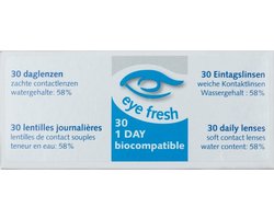 Eye Fresh Daglenzen -1.25 30 stuks