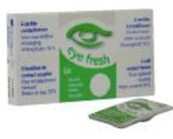 Eye Fresh zachte maandlenzen -1.25 - 6 stuks - Contactlenzen