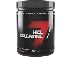 7Nutrition - HCL Creatine - Creatine Hydrochloride - 350caps - 70 Porties