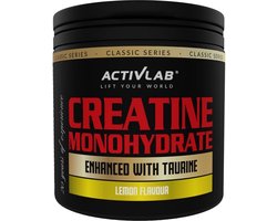 Activlab - Creatine Monohydraat met Taurine - 300g - Citroen - 50 porties