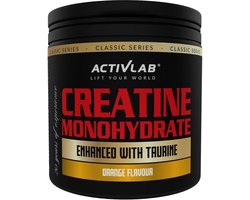 Activlab - Creatine Monohydraat met Taurine - 300g - Sinaasappel - 50 porties