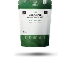 Binky Protein-Pure Creatine Monohydraat-300 gram - Spieropbouw - Goed voor de hersenen - Beter herstel - Meer kracht en uithoudingsvermogen - 55+ goed voor spierbehoud - 3-5 gram per dag