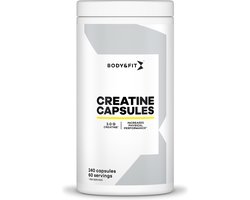 Body & Fit Creatine Monohydraat Caps - Creatine Capsules - Makkelijk in te nemen - 240 capsules (60 doseringen)