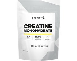 Body & Fit Creatine Monohydrate - Poeder - Creatine Monohydraat - 146 doseringen (500 gram)