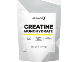 Body & Fit Creatine Monohydrate - Poeder - Creatine Monohydraat - 76 doseringen (250 gram)