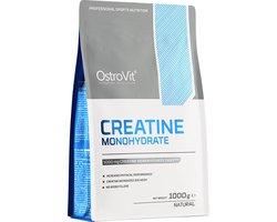 Creatine - Creatine Monohydraat - 1000 G - Natural - Supreme Pure 100% product zonder toevoegingen! - 1KG/Kilo Creatine Monohydrate Powder - OstroVit