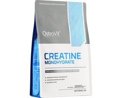 Creatine - Creatine Monohydraat - 1000 G - Watermeloen - 1KG/Kilo Creatine Monohydrate Powder - OstroVit