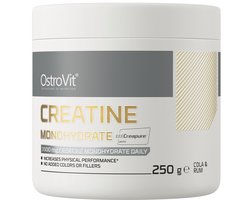 Creatine - Creatine Monohydrate - Gepatenteerde CREAPURE® - Creapure - Zuiverste Creatine Monohydraat op de markt! - 250 g Heerlijke cola met rum smaak! - OstroVit