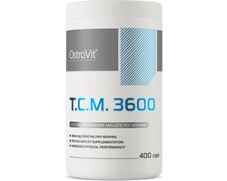 Creatine - Creatinemalaat - Creatine Malate - 3600 mg - 400 capsules - OstroVit - T.C.M 3600 - Supplementen - Laboratorium Geteste Kwaliteit!