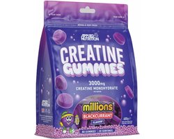 Creatine Gummies 20servings Millions Blackcurrant