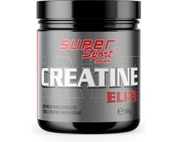 Fit&Shape CREATINE MONOHYDRAAT -500 gram/met maatschep (100doseringen) 100% pure creatine monohydraat poeder (200mesh) -bevat geen toevoegingen-neutraal van smaak (inclusief maatschep)