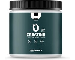 Fundamentals Creatine Monohydrate - Vegan - Sportvoeding - 300g poeder - Voedingssupplement