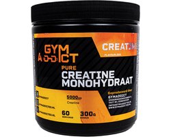 GymAddict - Creatine Monohydraat - Poeder - Energie - Spierherstel - After workout - Pre Workout - Nutrition - Voedingsupplementen - Gym - Healthy - Gezondheid