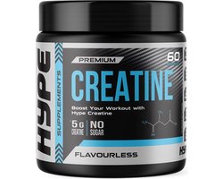 Hype - Creatine - 300 gram - Monohydraat - Poeder - Supplement - Zonder Smaak