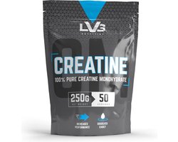 LVG Nutrition – Creatine - 250 Gram - 100% Pure Creatine Monohydraat - Voedingssupplementen - Ondersteunt de spieropbouw - Stimuleert spiermassa - Creatine Monohydraat Supplement