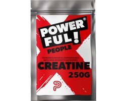 Powerfulpeople - Creatine Monohydraat - Supplement voor spieropbouw en prestaties - Poeder - 250g