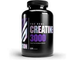 RS Nutrition Creatine 3000 – Creatine Capsules – Supplement Voor Spiergroei – Muscle Builder – Spierstimulator – 120 Capsules