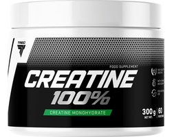 Trec Nutrition - Creatine Monohydraat 100% - pure monohydrate poeder 300g (60 doseringen) - Best fit supplement naar de sportschool