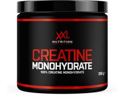 XXL Nutrition - Creatine Monohydraat - Supplement voor Spieropbouw & Prestaties, Vegan Creatine Monohydrate 100% - Poeder - Smaakloos - 250 Gram