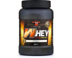 100% Whey Protein (Vanilla - 900 gram) - M Double You - Eiwitshake - Eiwitpoeder - Eiwitten - Proteine poeder - 36 shakes